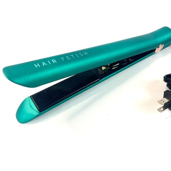 HAIR FETISH Hedonist Premium Tourmaline Hair Straightener Aquamarine - Picture 1 of 4